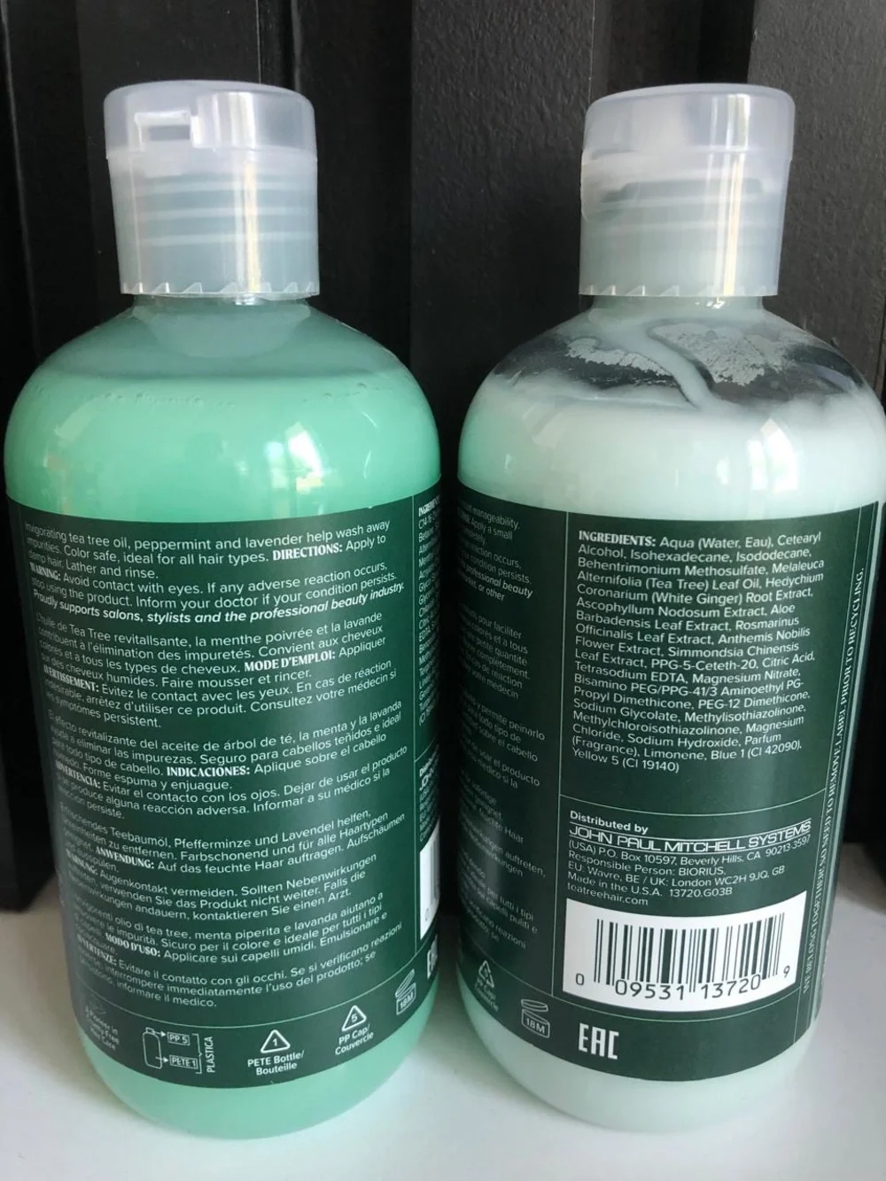 Paul Mitchell Tea Tree Special Shampoo & Conditioner Set 10.14 oz (300 ml) NEW
